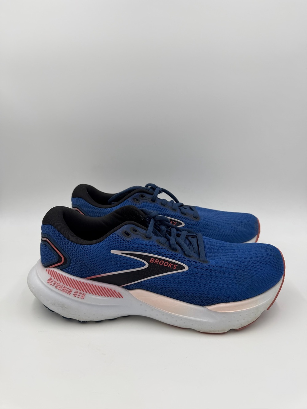 Brooks Glycerin GTS 21 Blue Coral Running Shoes 1204091B496 Womens 9.5 B